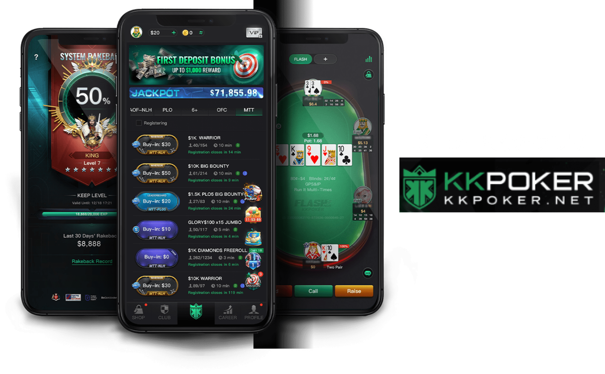 ポーカー特化型アプリ